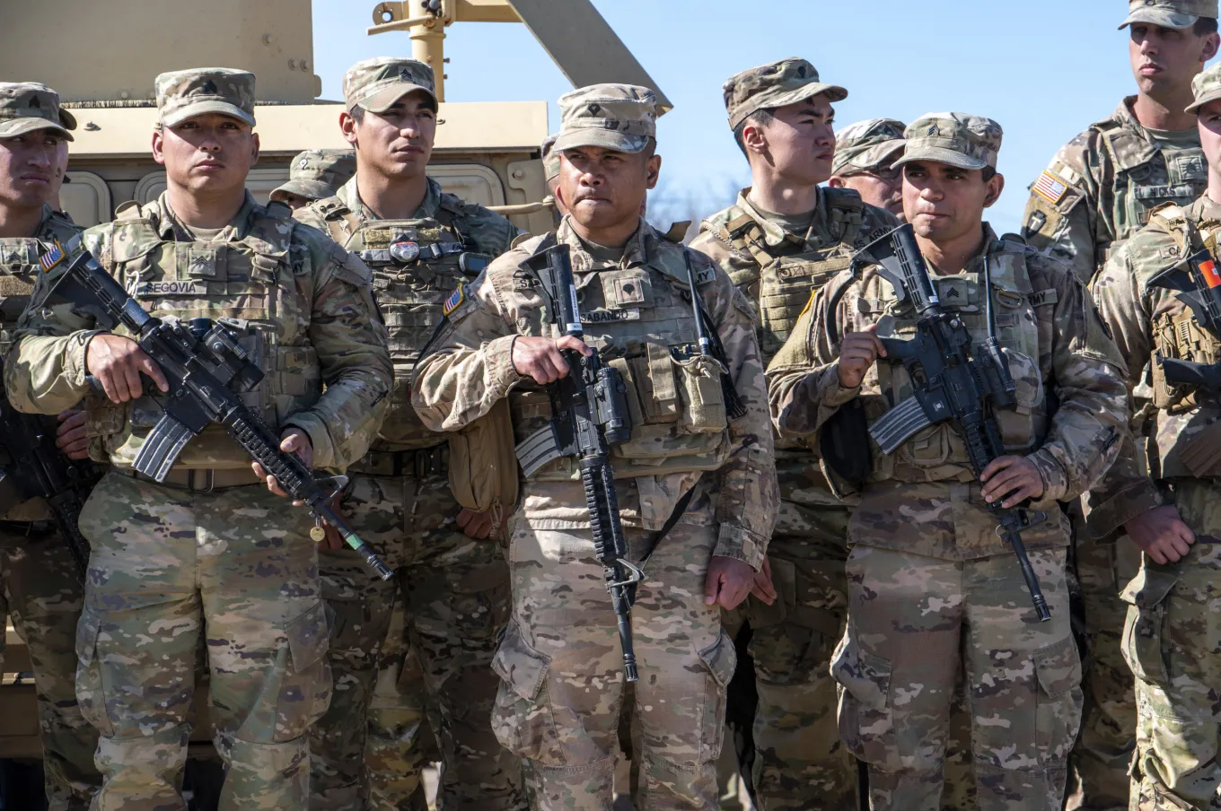 Republican State Sends National Guard to Texas Border - Newsweek