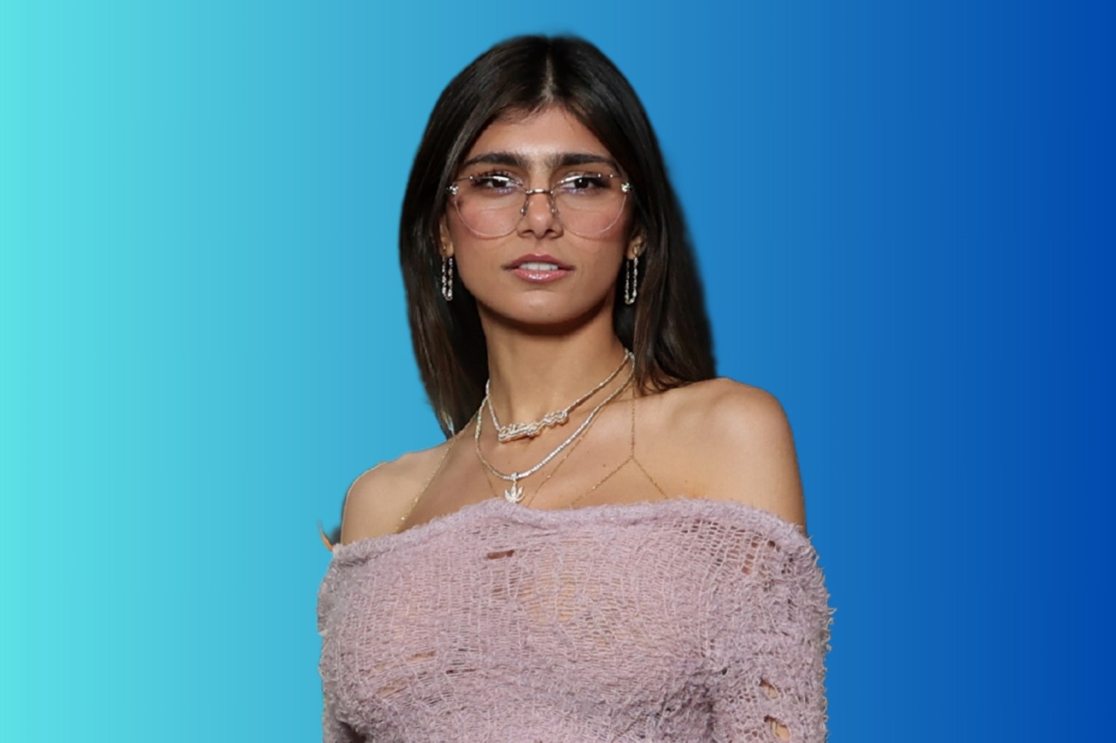 mia khalifa green dress Basic Dress
