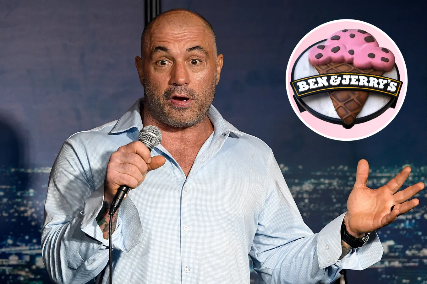 Joe Rogan’s Ben & Jerry’s Comment Sparks Fury - Newsweek