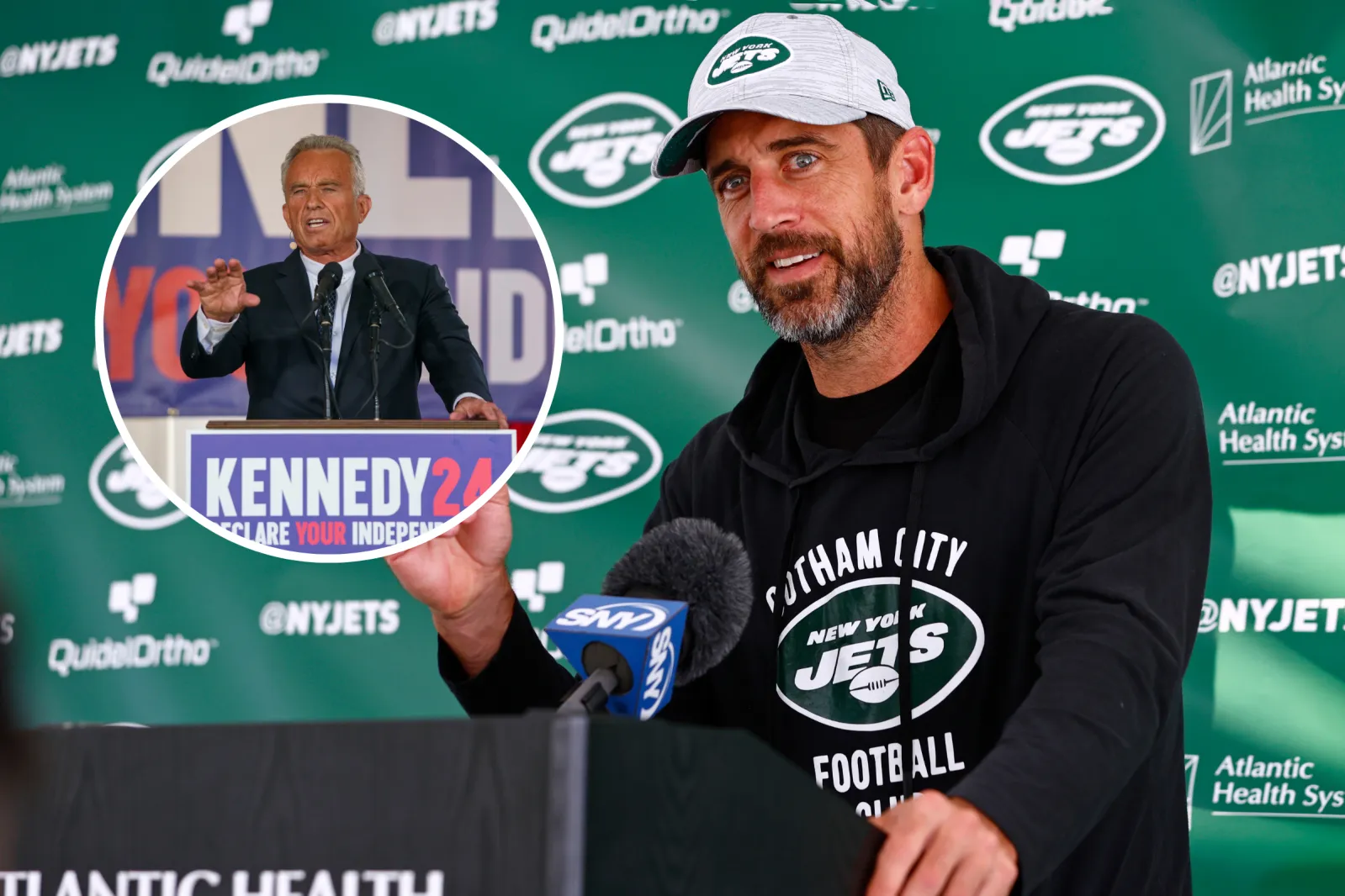 Aaron Rodgers Reacts to RFK Jr. Message Amid Vice President Rumors ...