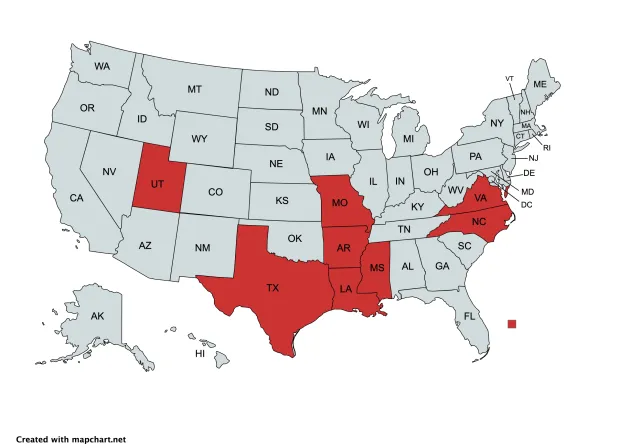 Map Shows States Where Pornhub Is Blocked - Newsweek