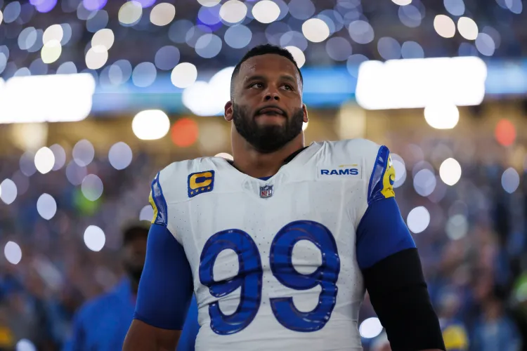 Aaron Donald Has Officially Returned to Rams Training Camp - Newsweek