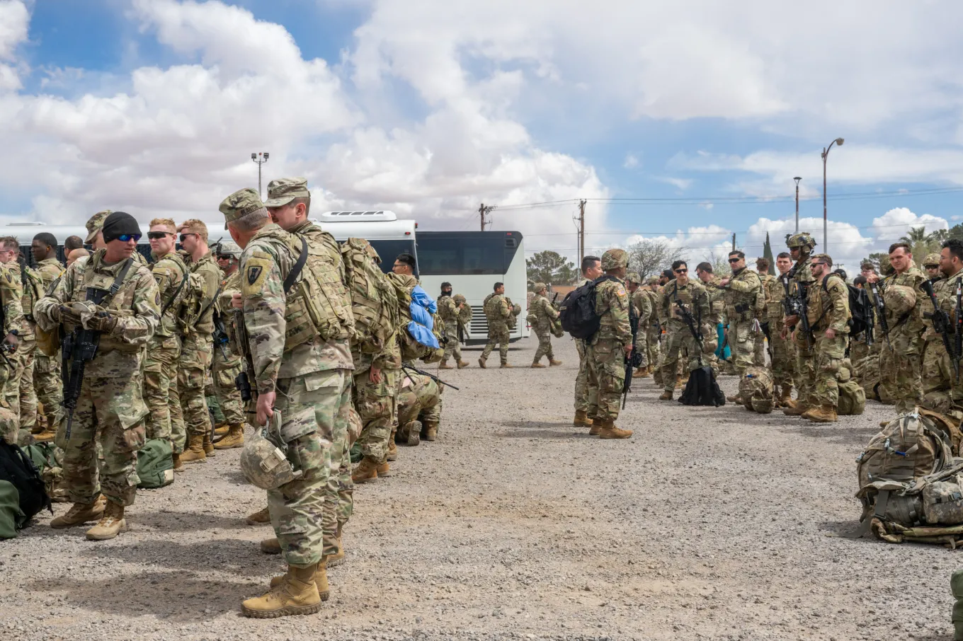 Texas Sends Hundreds of Soldiers to Bolster Border Fight - Newsweek