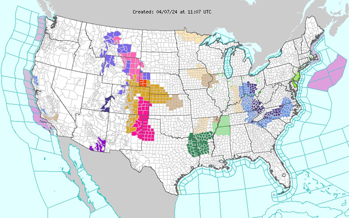 Winter Storm Warning Map Shows 5 States Set for ‘Blowing Snow’ - Newsweek
