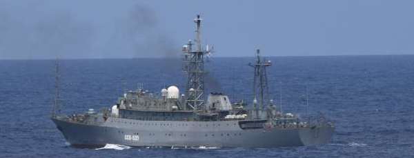 Russian Spy Ship Scans US Ally's Territory - Newsweek