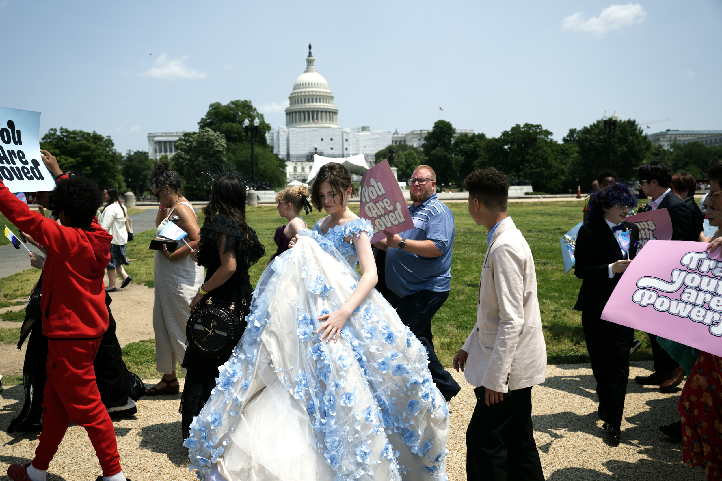 transgender prom dress North Central High School crowns first transgender prom king