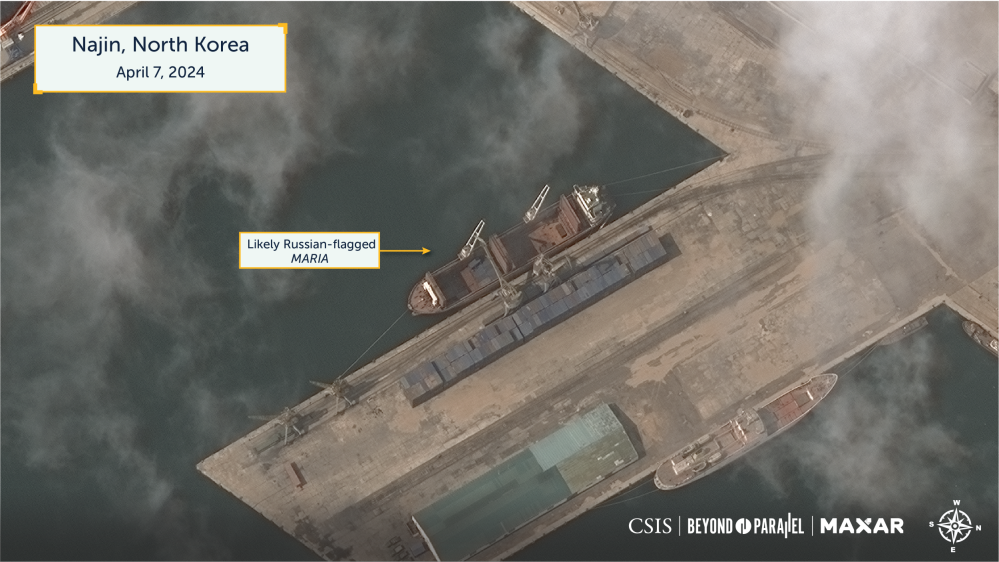 Satellite Images Show Russia-North Korea Arms Trade