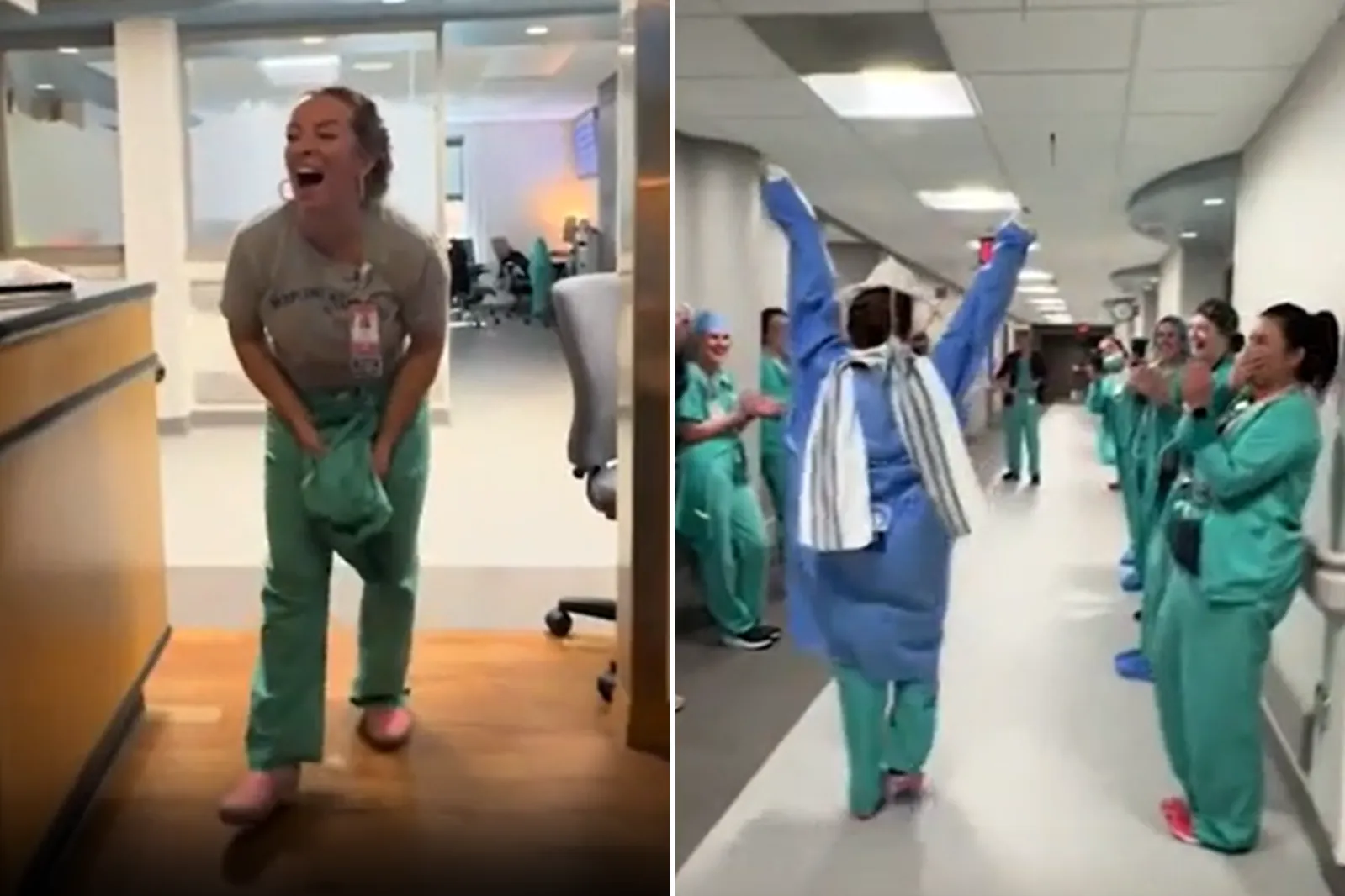 Missing Graduation Woman Missing Graduation for Hospital Shift Gets Sweet Surprise From ...