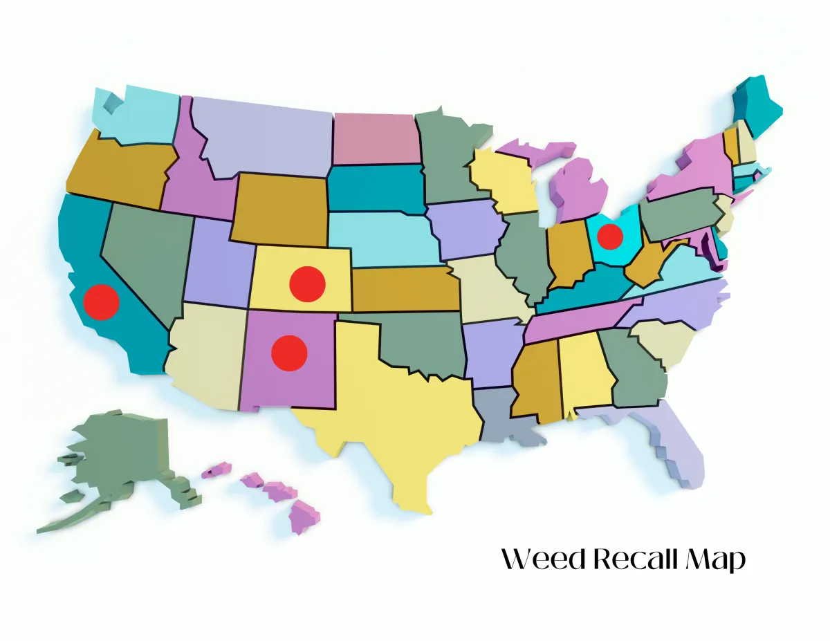 Weed Recall Map Shows States Where Urgent Warnings Not to Use Issued ...
