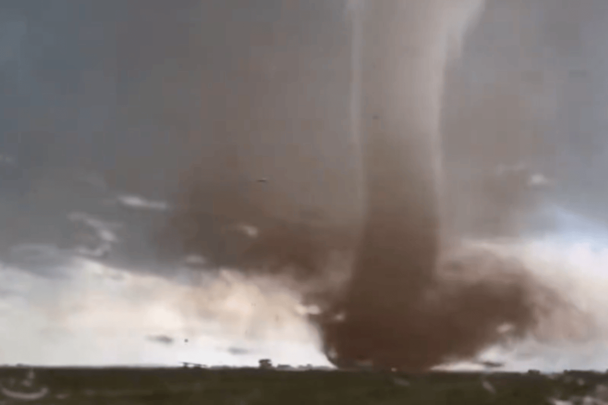 Dramatic Tornado Video Shows Storm Chaser Saving Texas Family - Newsweek