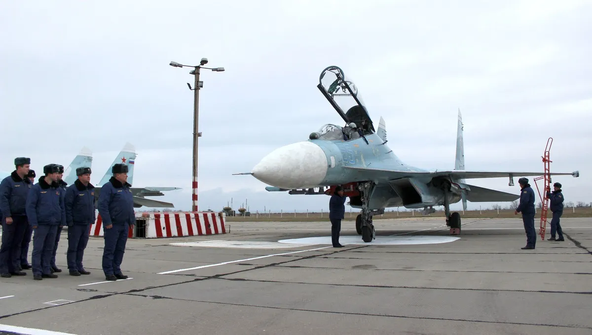Crimea Air Base on Fire After Second Night of Ukraine Strikes - Newsweek
