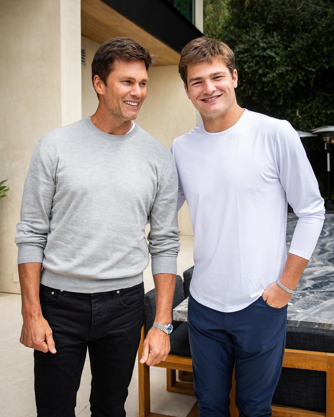 Patriots News: Tom Brady and Drake Maye Link Up In Past, Future Mashup -  Newsweek