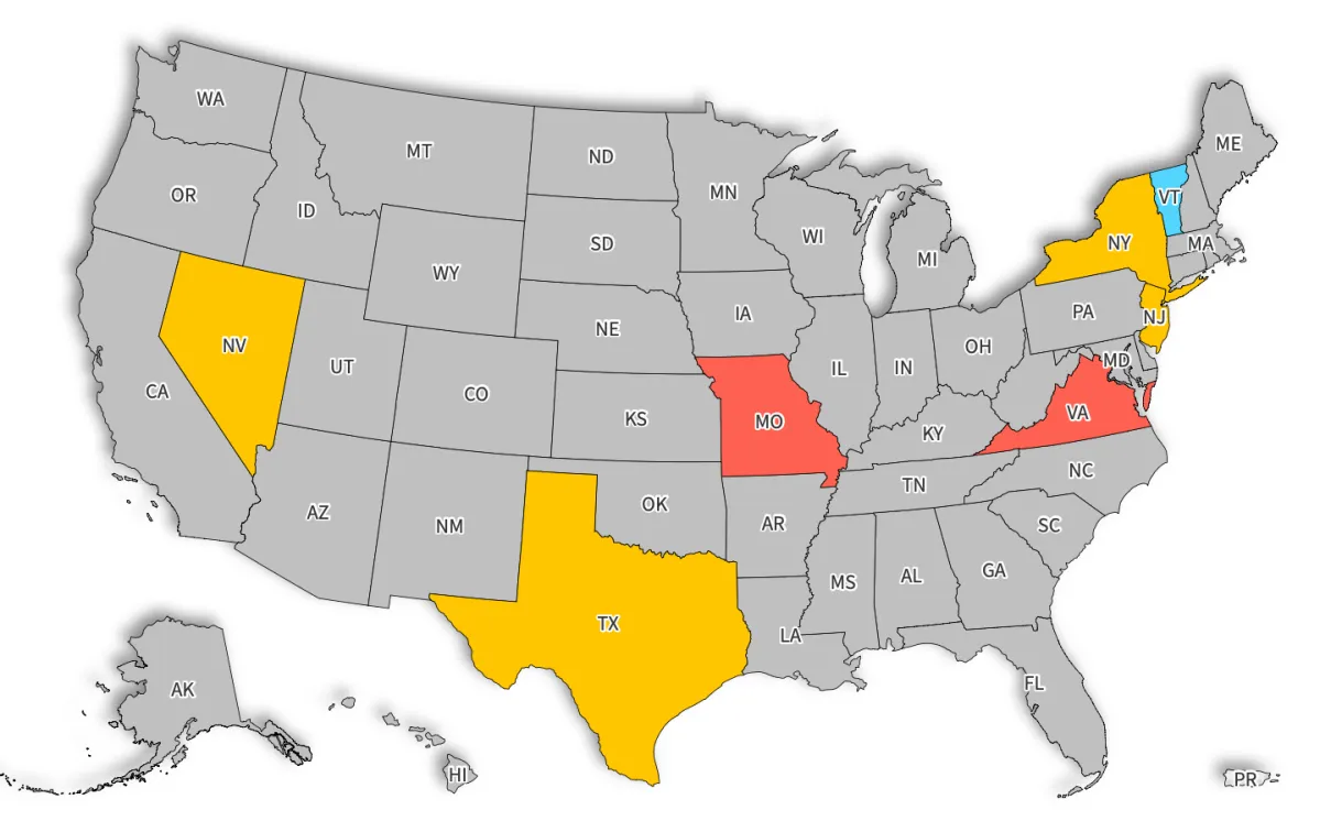 Map Reveals States With Highest Increase In Unemployed Parents - Newsweek
