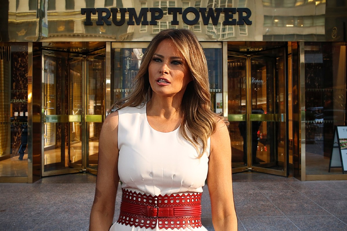 Melania Trump leaves Trump Tower after being holed up for nearly two weeks