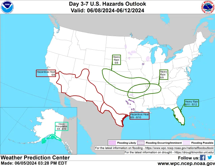 Excessive Heat Warning Issued for Four States Amid ‘Lethal ...