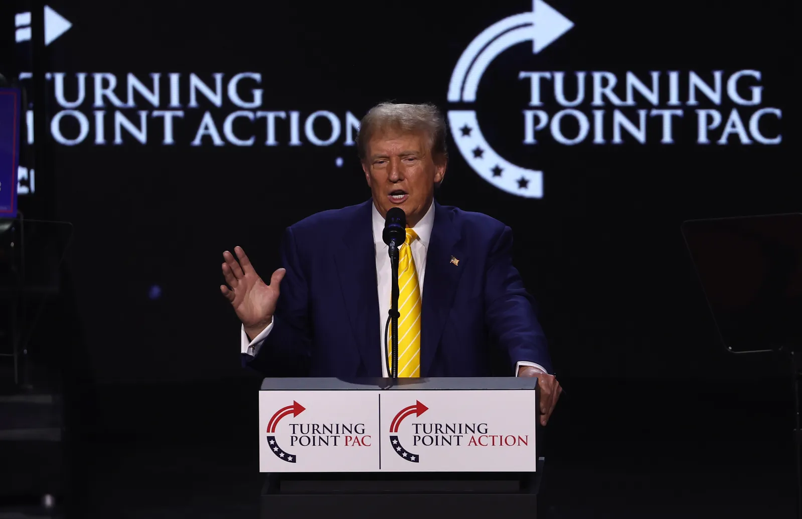 How to Watch Donald Trump’s Speech at Turning Point Action’s Michigan ...