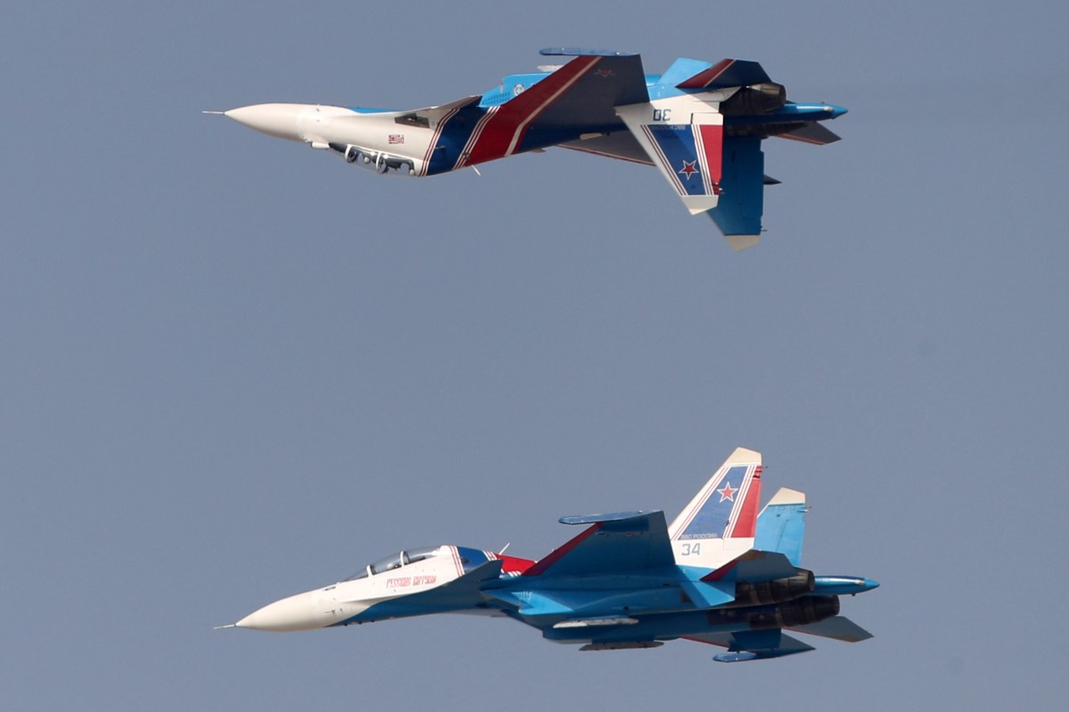 Putin Jet In Flight Fighter Jets Now Escort Putin’s Plane on Russia Travels: Report - Newsweek