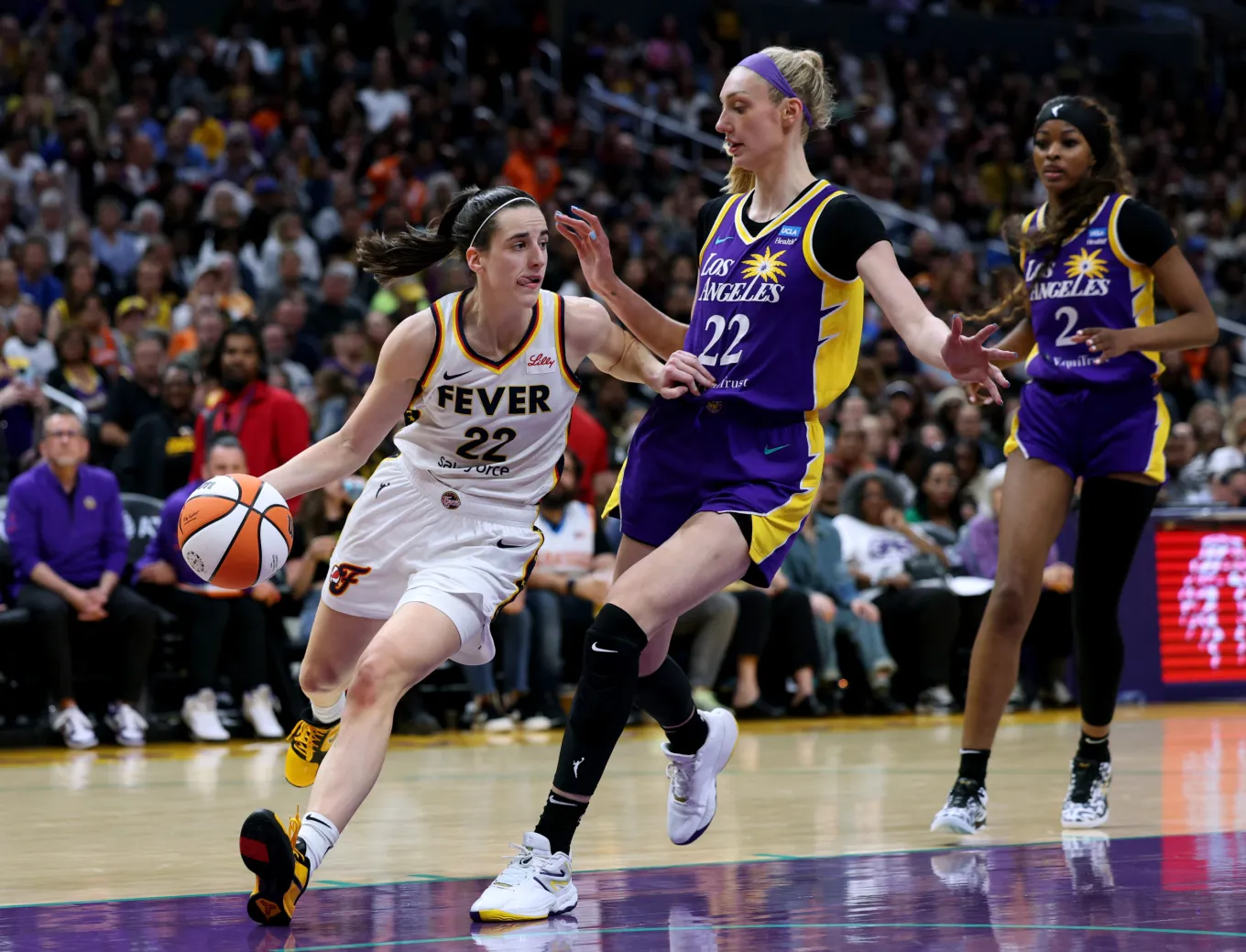 WNBA Star Rookie Carried Off Court With Apparent Serious Injury - Newsweek