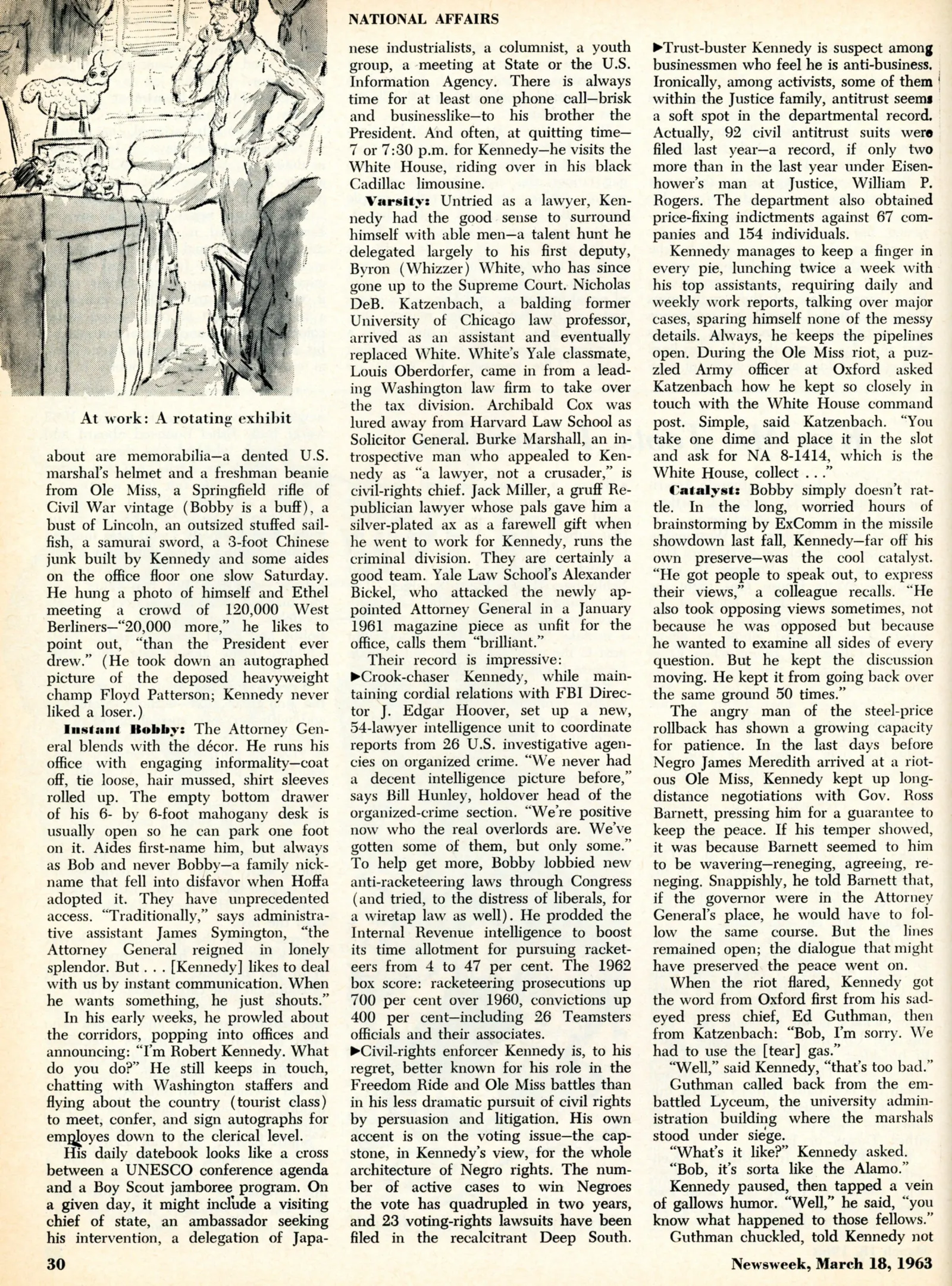 March 18, 1963 - Newsweek
