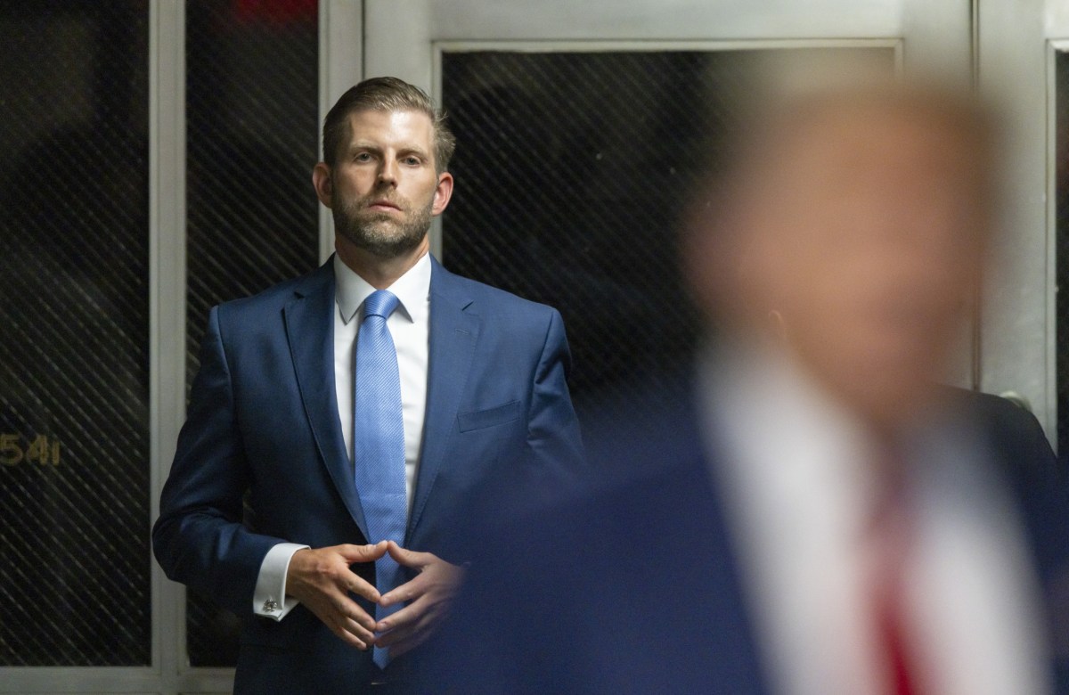 Eric Trump Says Democrats ‘Torturing’ His Father - Newsweek
