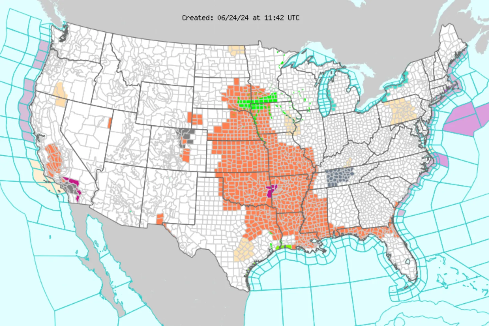 Map Shows States Most at Risk for Lethal Heat Impacts - Newsweek