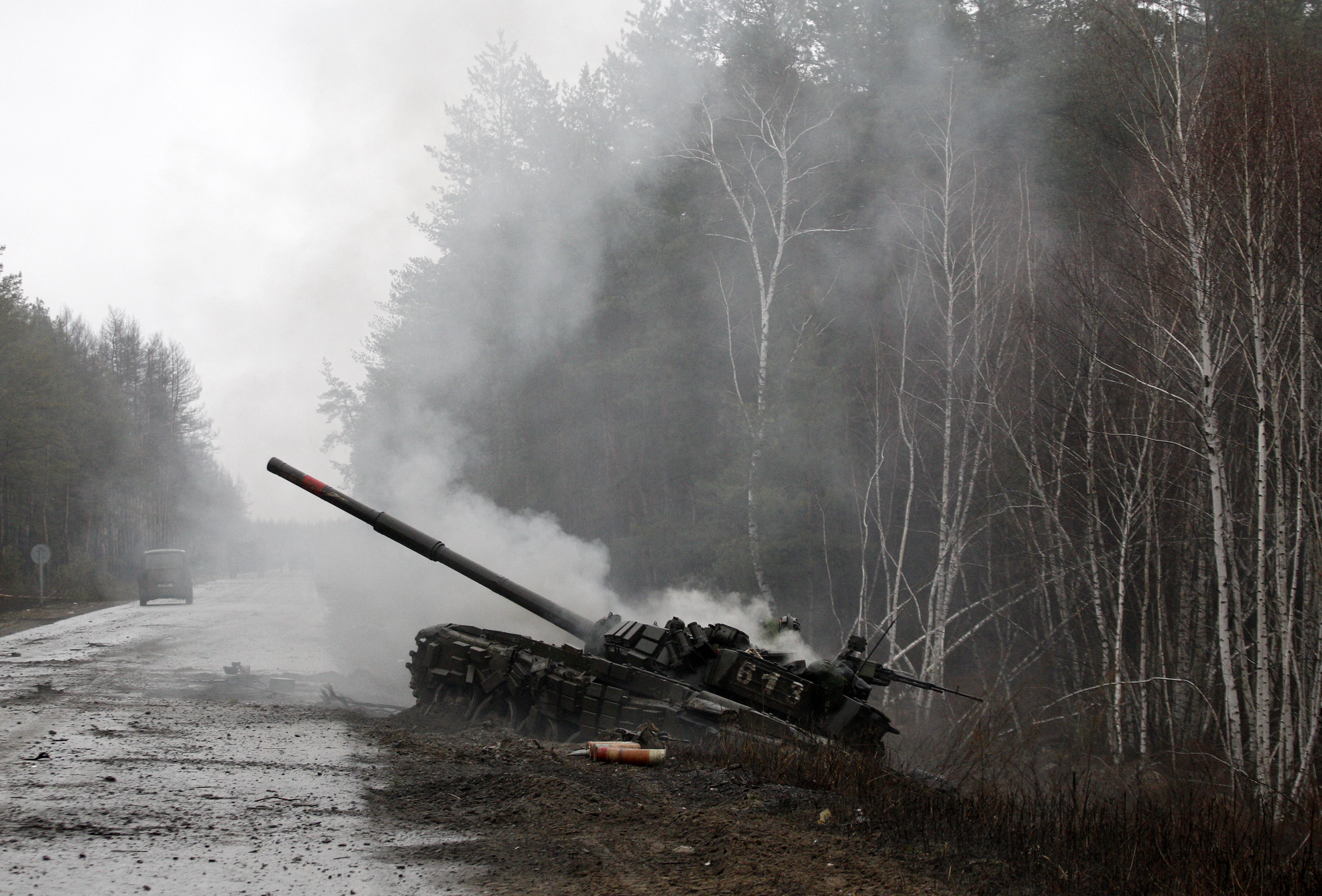 Satellite Data Suggests Russia May Be Running Out of Tanks - Newsweek