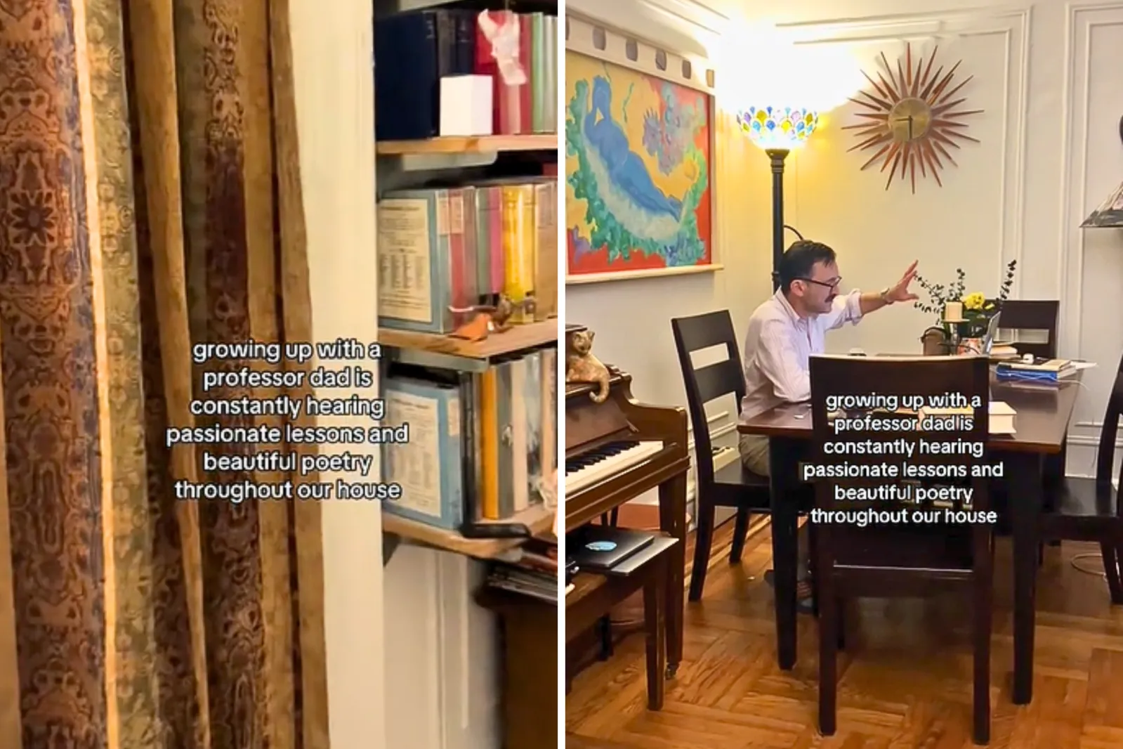 Life With Professor Dad Delights Internet: ‘Constant Poetry’ - Newsweek