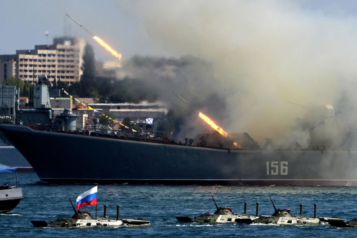 Ukraine’s Sea Drones Attack Russian Black Sea Fleet Base - Newsweek