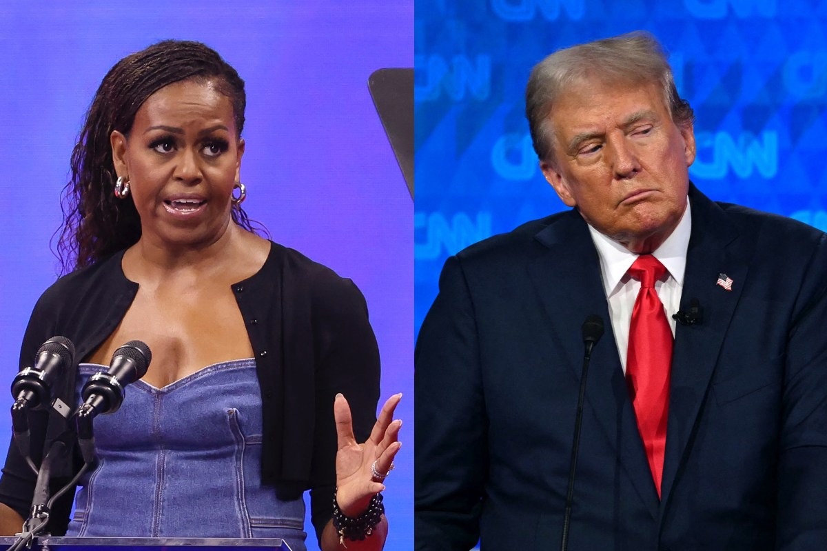 Michelle Obama Crushes Donald Trump in Hypothetical Matchup - Newsweek