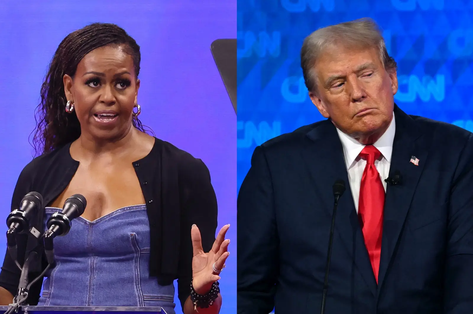 Michelle Obama Crushes Donald Trump in Hypothetical Matchup - Newsweek
