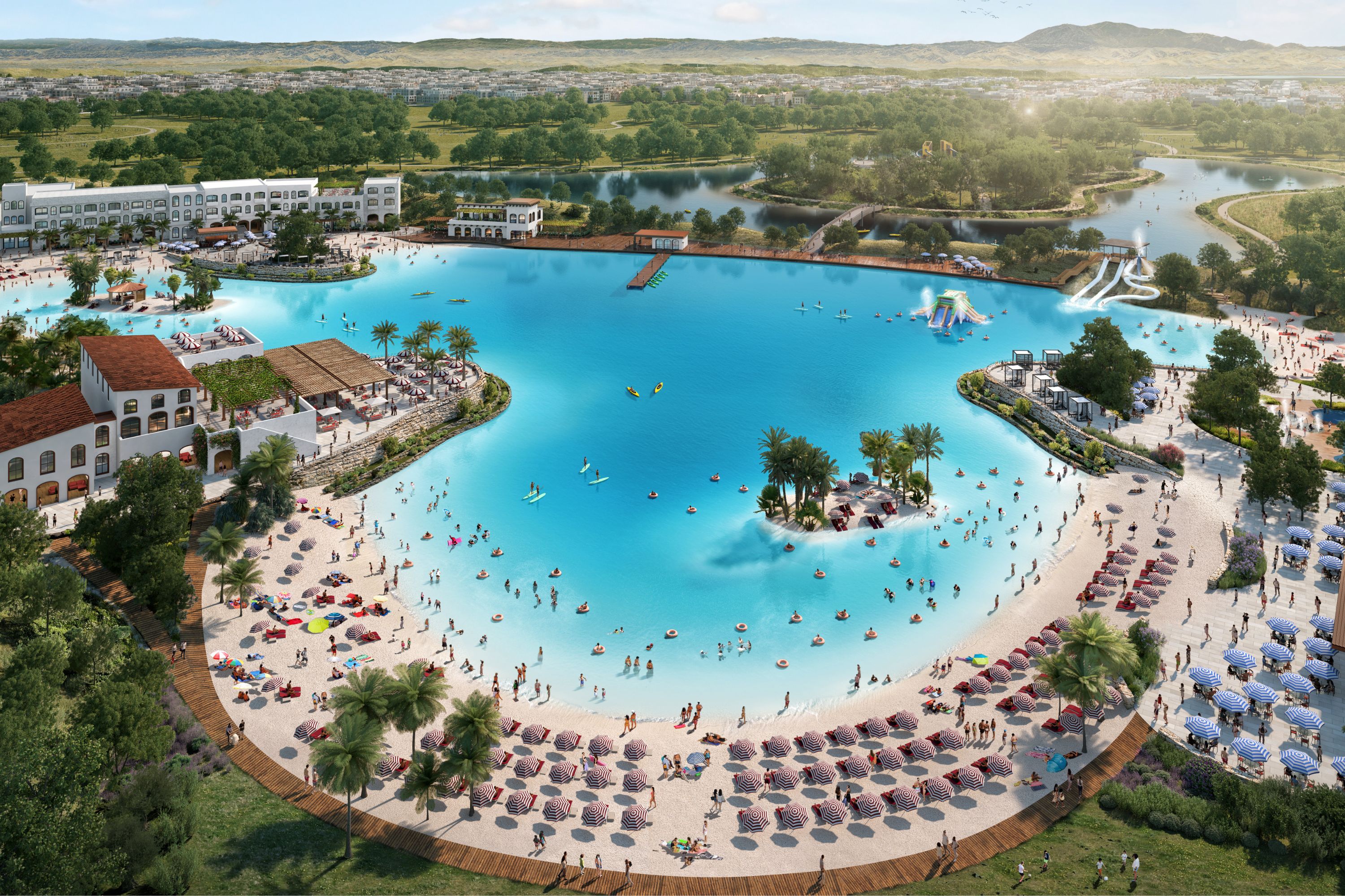 Lagoon Plans Revealed For New Utopian City in California - Newsweek