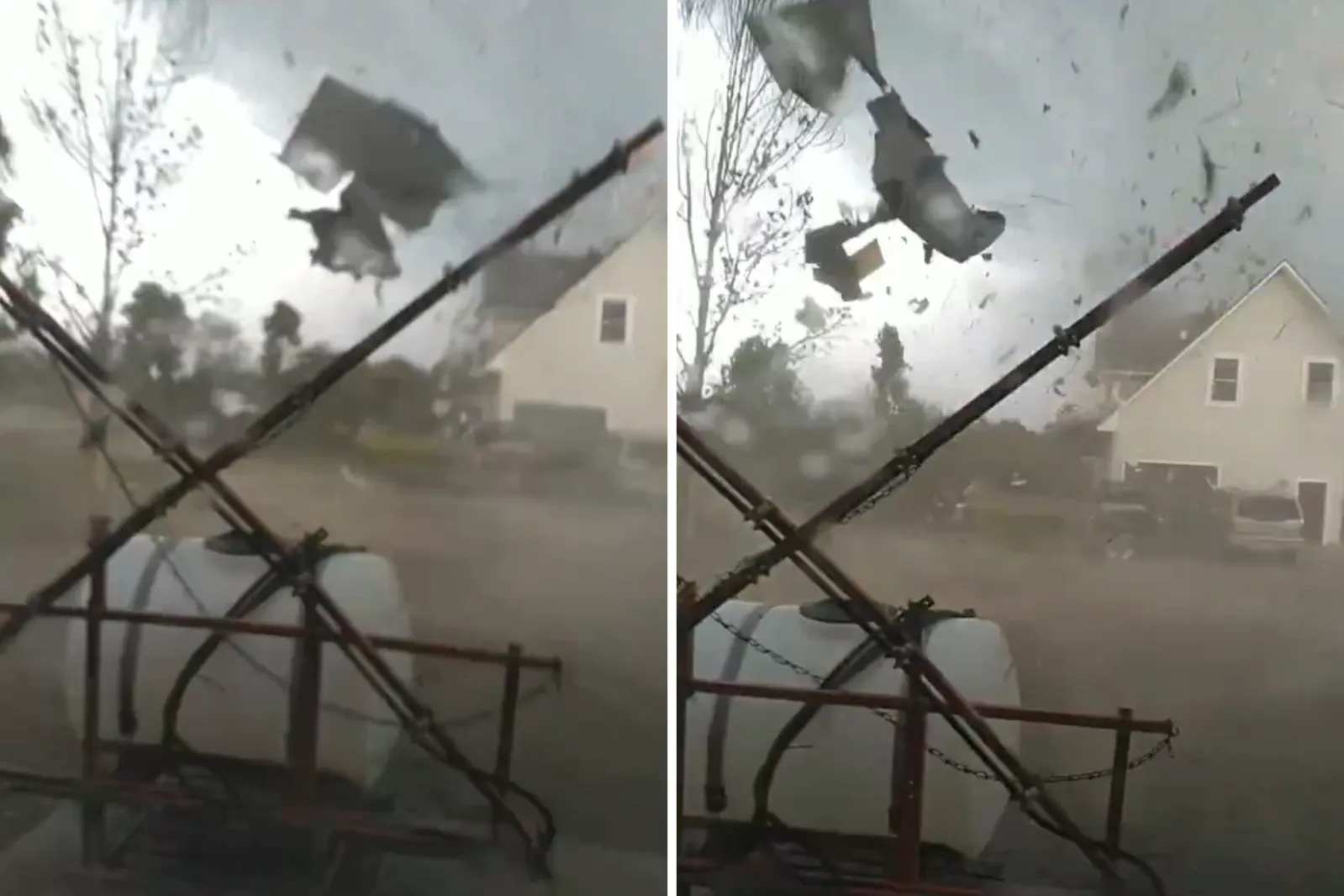 Video Shows Tornado Tearing Off Rooftop in Western New York - Newsweek