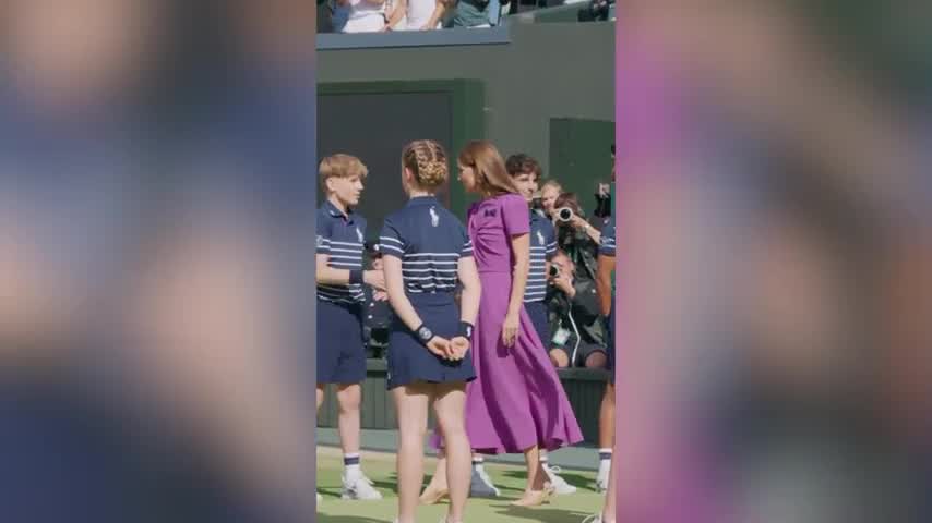 princess kate purple dress wimbledon Why Kate Middleton's Purple Wimbledon Dress Was So Meaningful