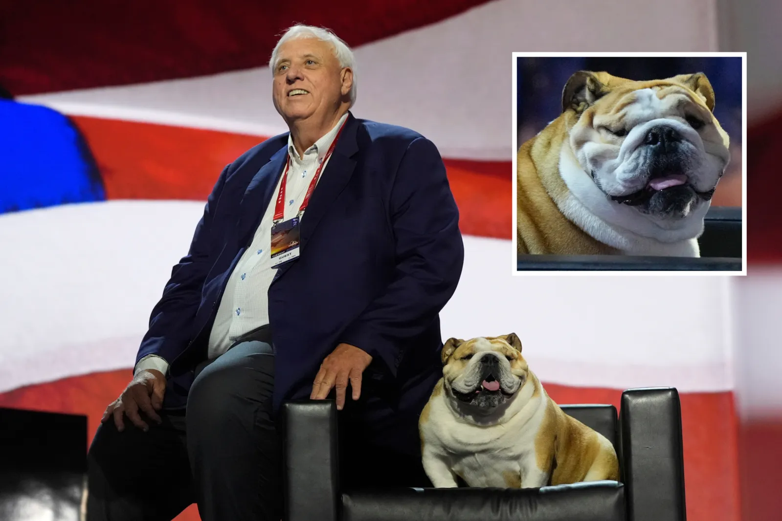 Who is Babydog? Beloved Bulldog Captivates Hearts at RNC's Opening