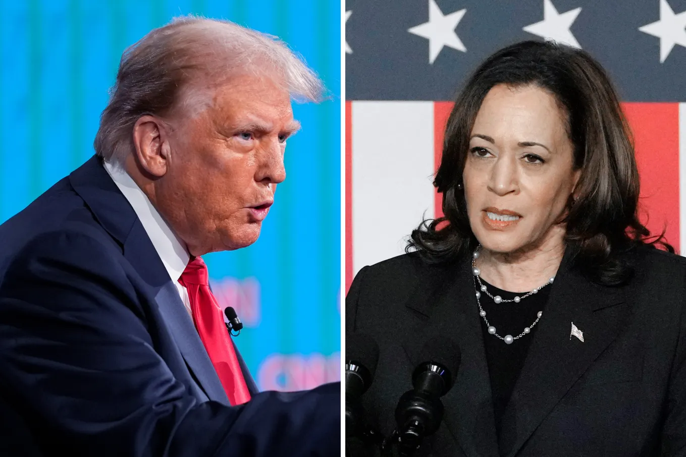 Donald Trump Losing to Kamala Harris in Three National Polls - Newsweek