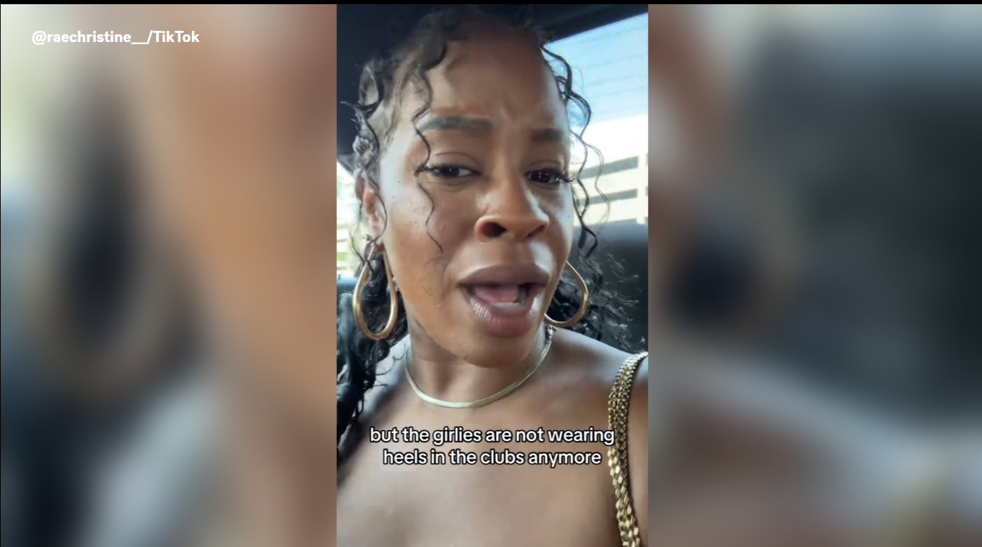 Green Dress Lady With Heels' Speaks Out Over That Viral Video - Newsweek Green Dress Lady With Heels' Speaks Out Over That Viral Video - Newsweek