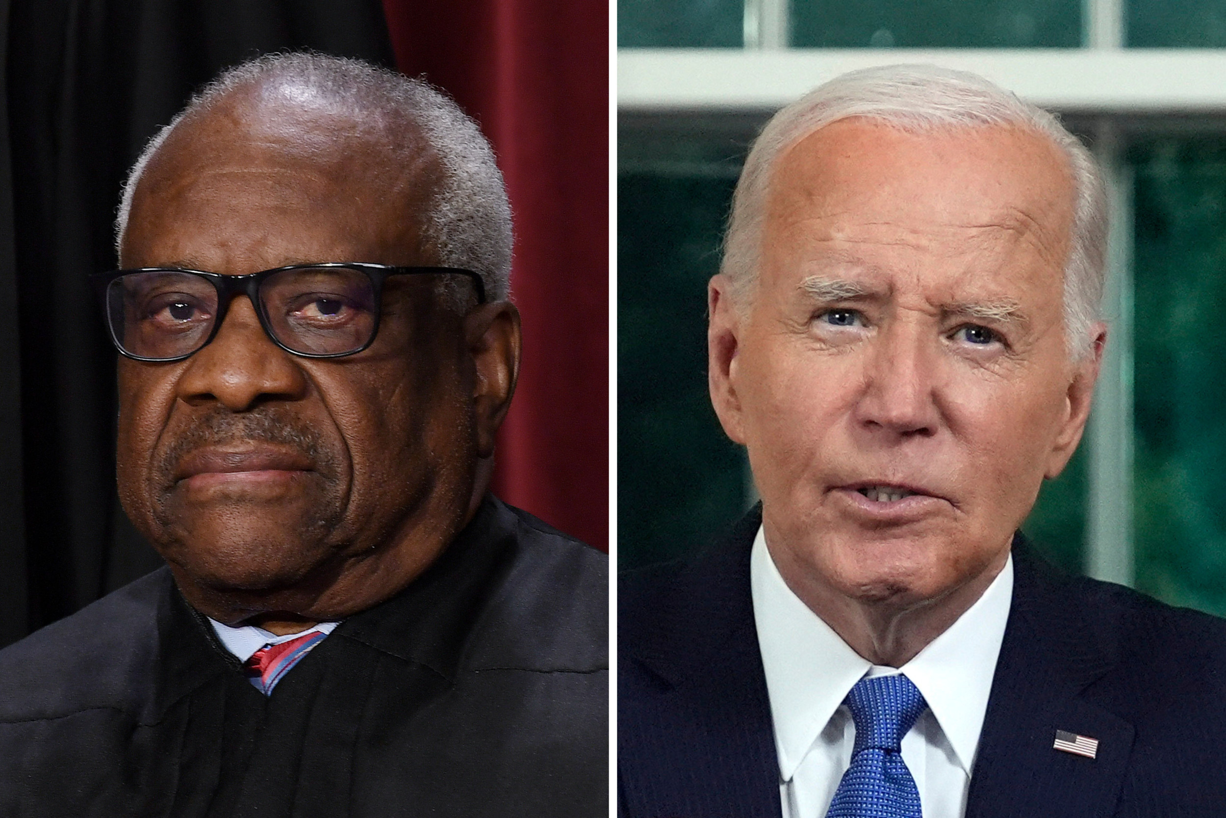 Joe Biden Targets Clarence Thomas in New Supreme Court ...