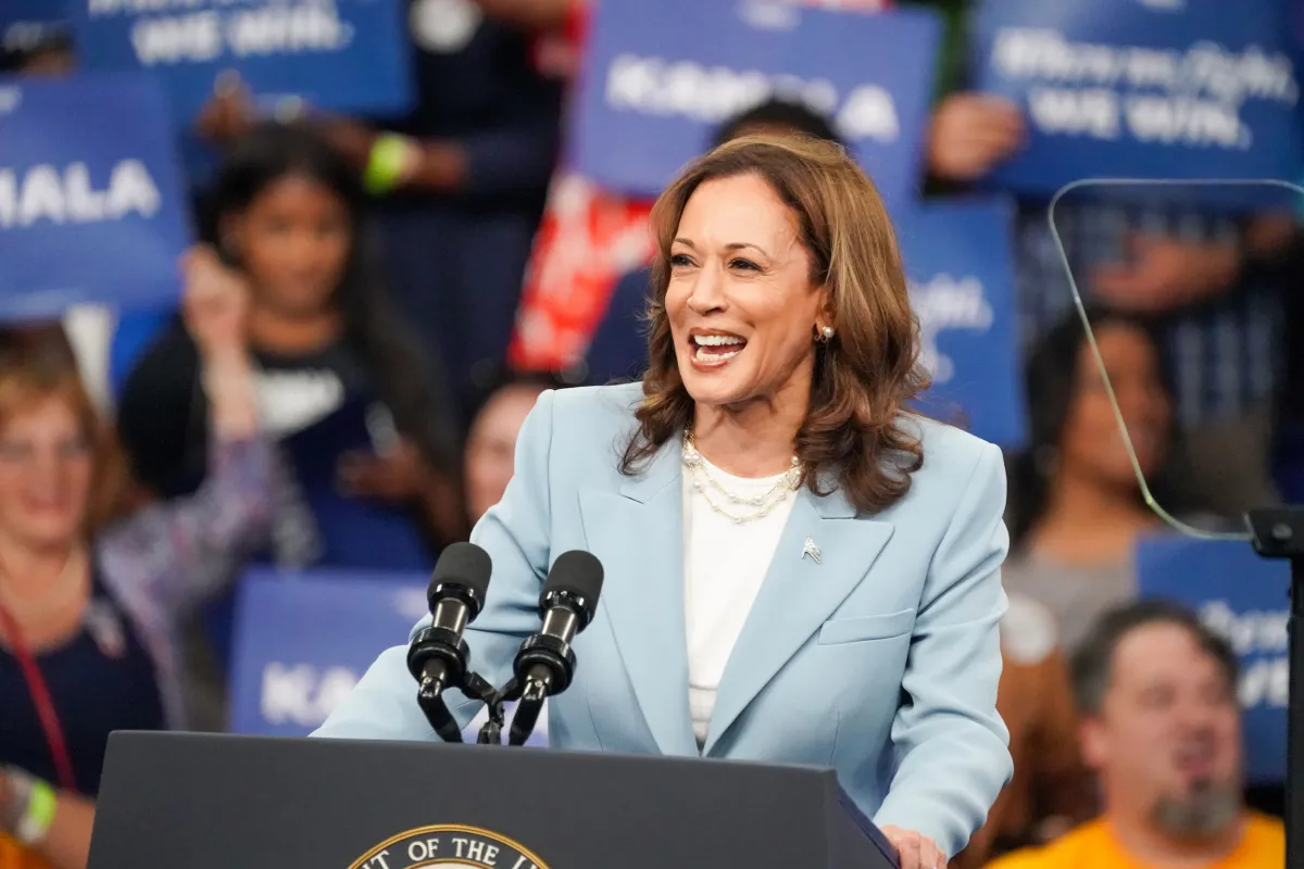 Kamala Harris Approval Rating Surges as JD Vance’s Falters - Newsweek