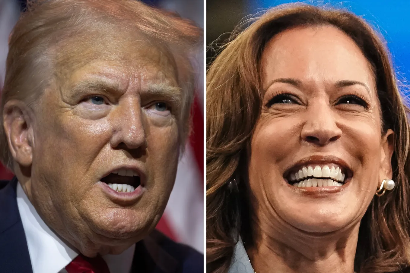 Kamala Harris Leads Trump in Three Pivotal Swing States: Polling ...