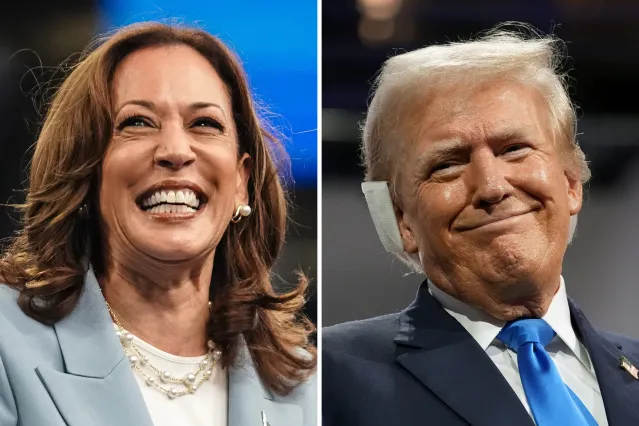 Kamala Harris Only Leads Donald Trump in One Battleground State: Poll ...