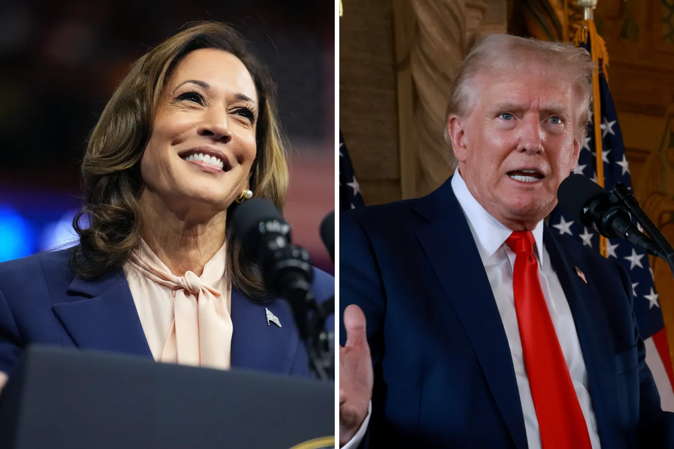 Kamala Harris Now Leads Donald Trump in Six Different Polling Averages ...