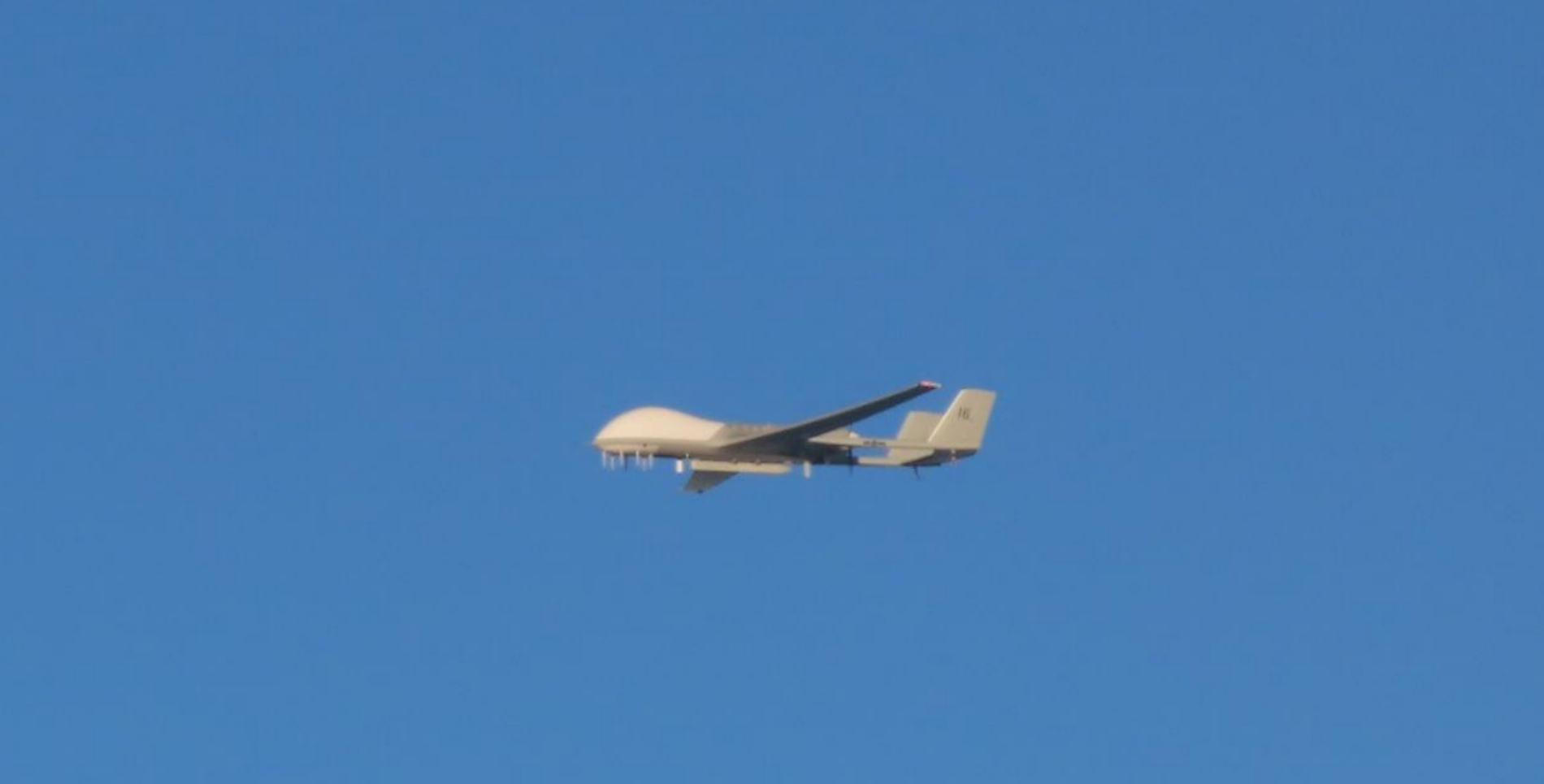 Photo Shows China's New Electronic Warfare Drone Flying Near US