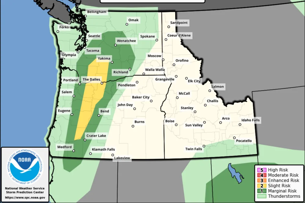 Map Shows States Most At Risk for ‘Rare’ Storms This Weekend - Newsweek
