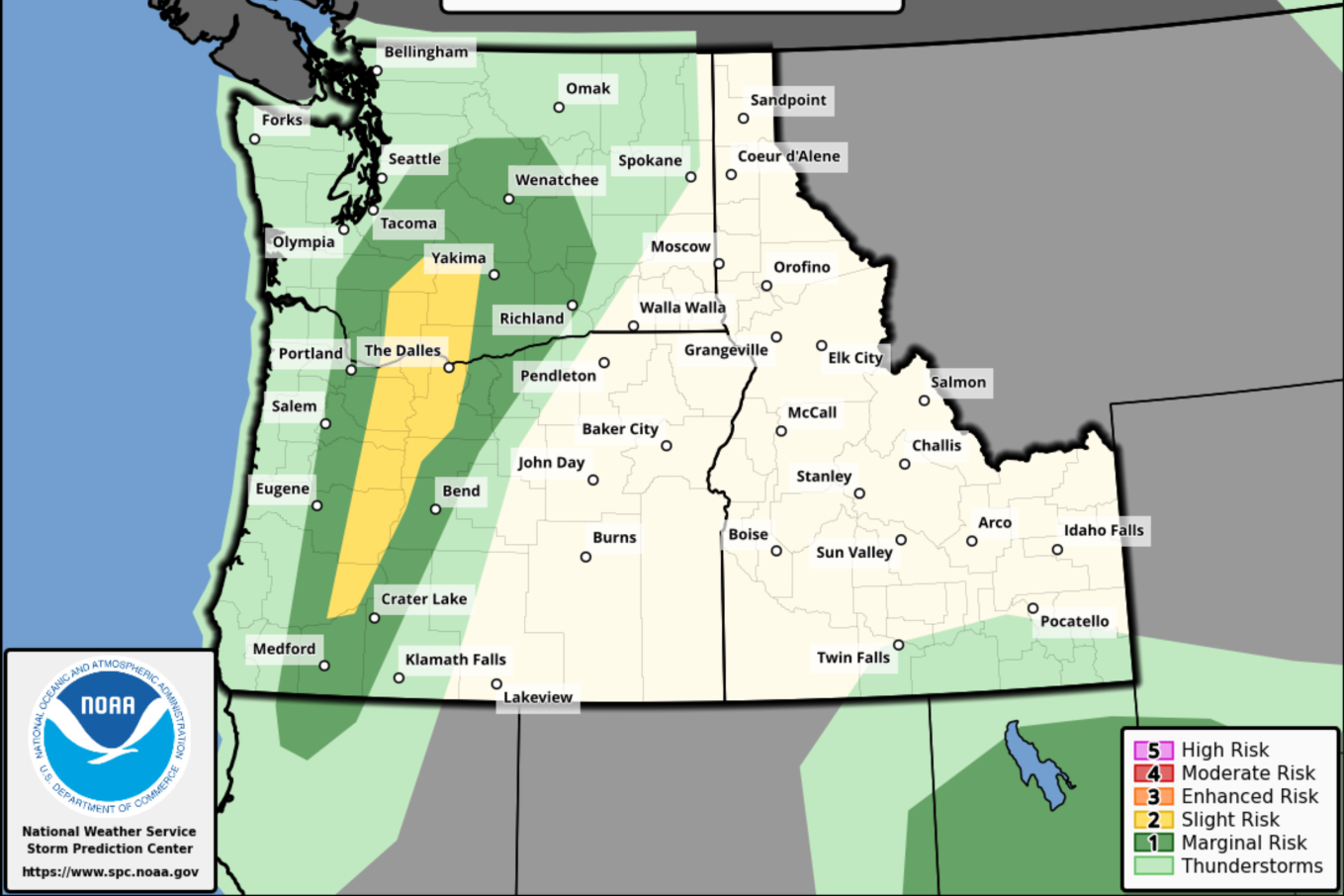 Map Shows States Most At Risk for ‘Rare’ Storms This Weekend - Newsweek