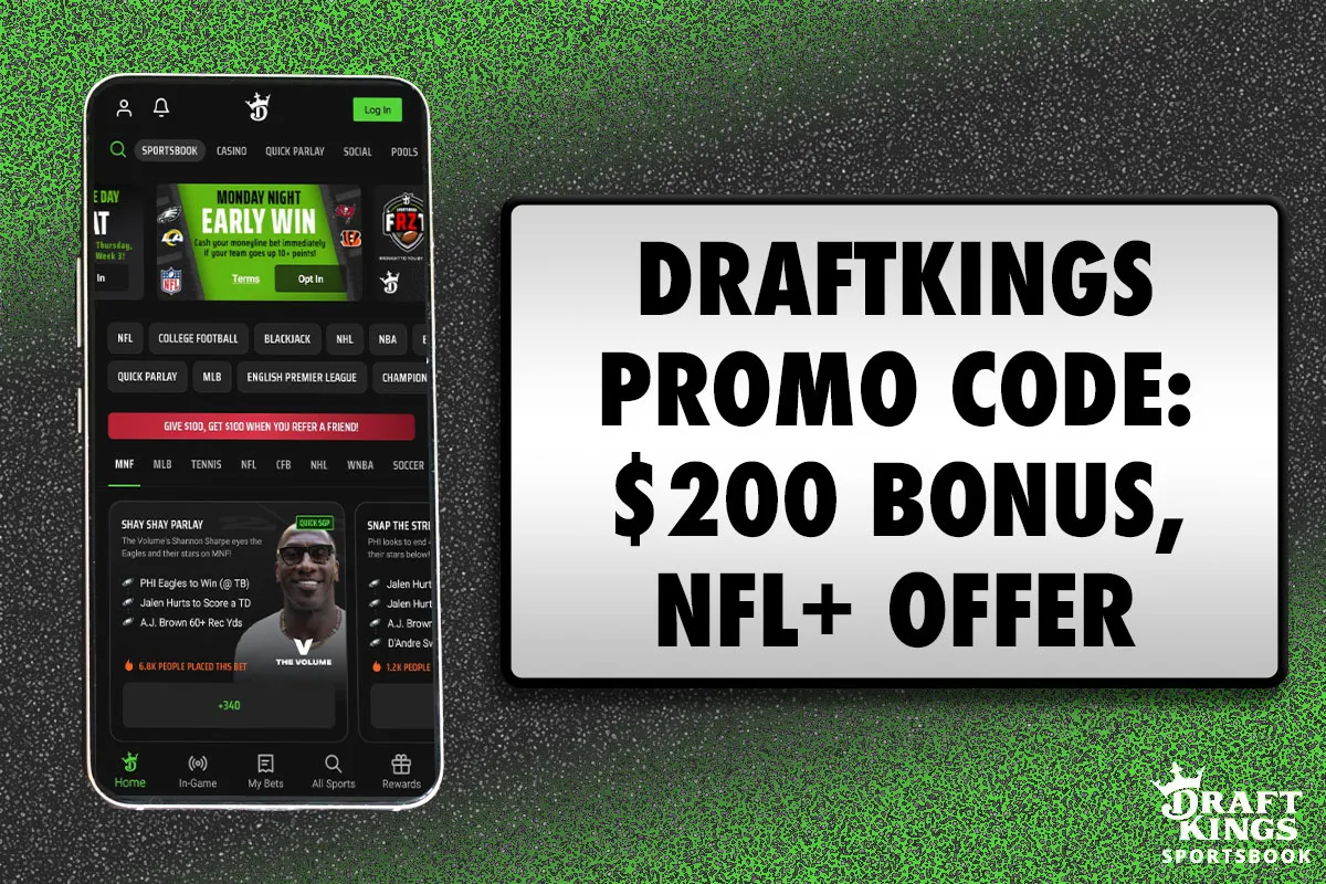 DraftKings Promo Code: New $200 Bonus, NFL+ Offer Is Now Live - Newsweek