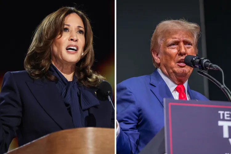 Trump Trails Kamala Harris in Swing State Poll by Conservative Group ...