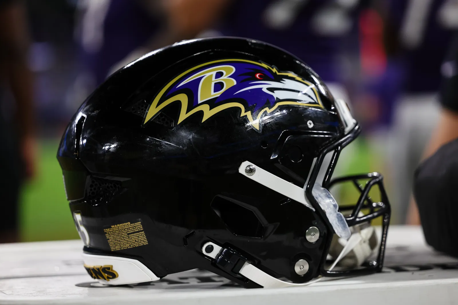 b football helmet Tampa Bay Buccaneers Riddell Authentic Full Size Speed Style This Tampa Bay Buccaneers collectible Speed Authentic football helmet is a must What's the Decal on the