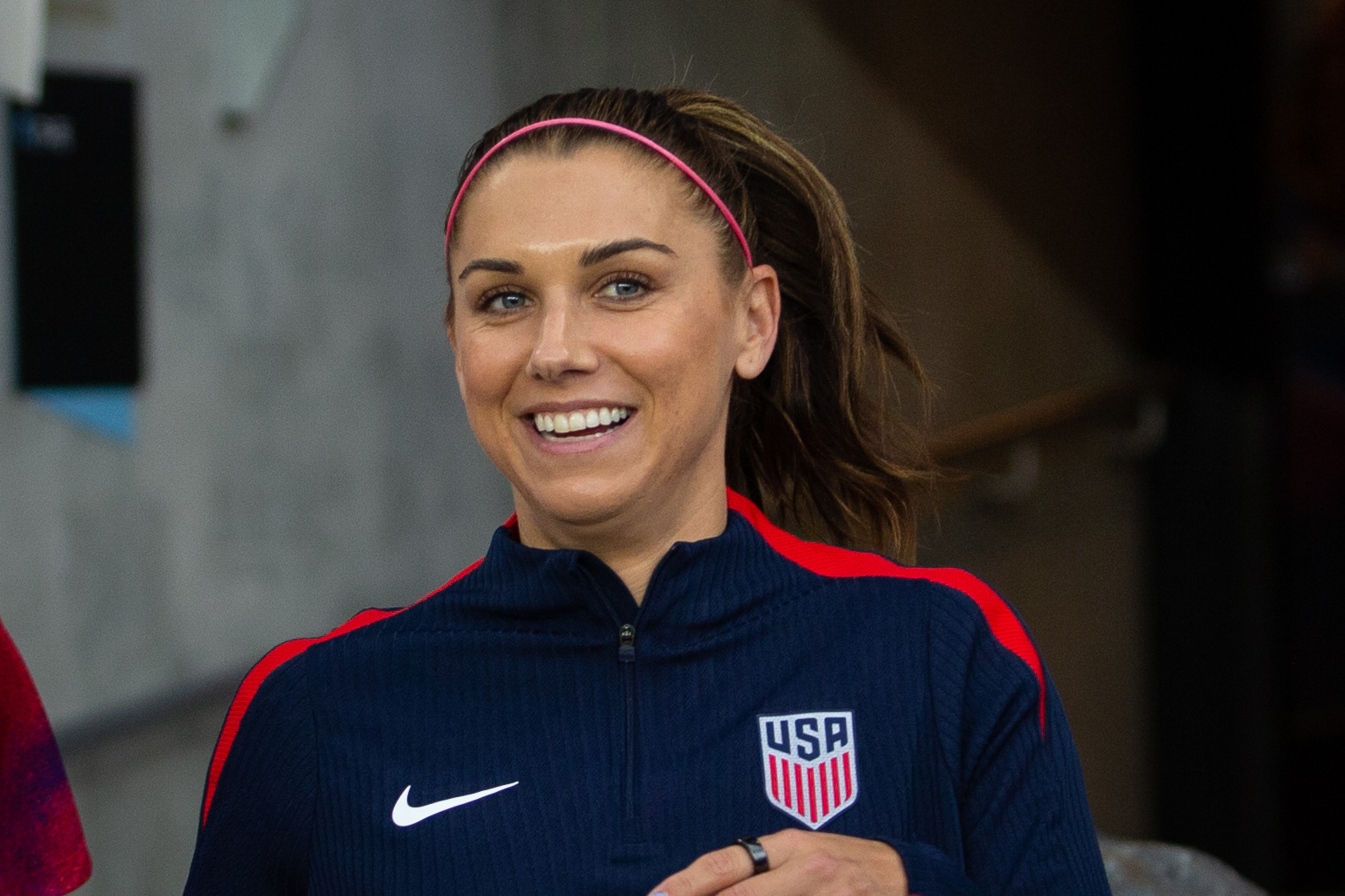 Video: Watch Alex Morgan Tearfully Announce Retirement From Soccer, image size:2500x1667
