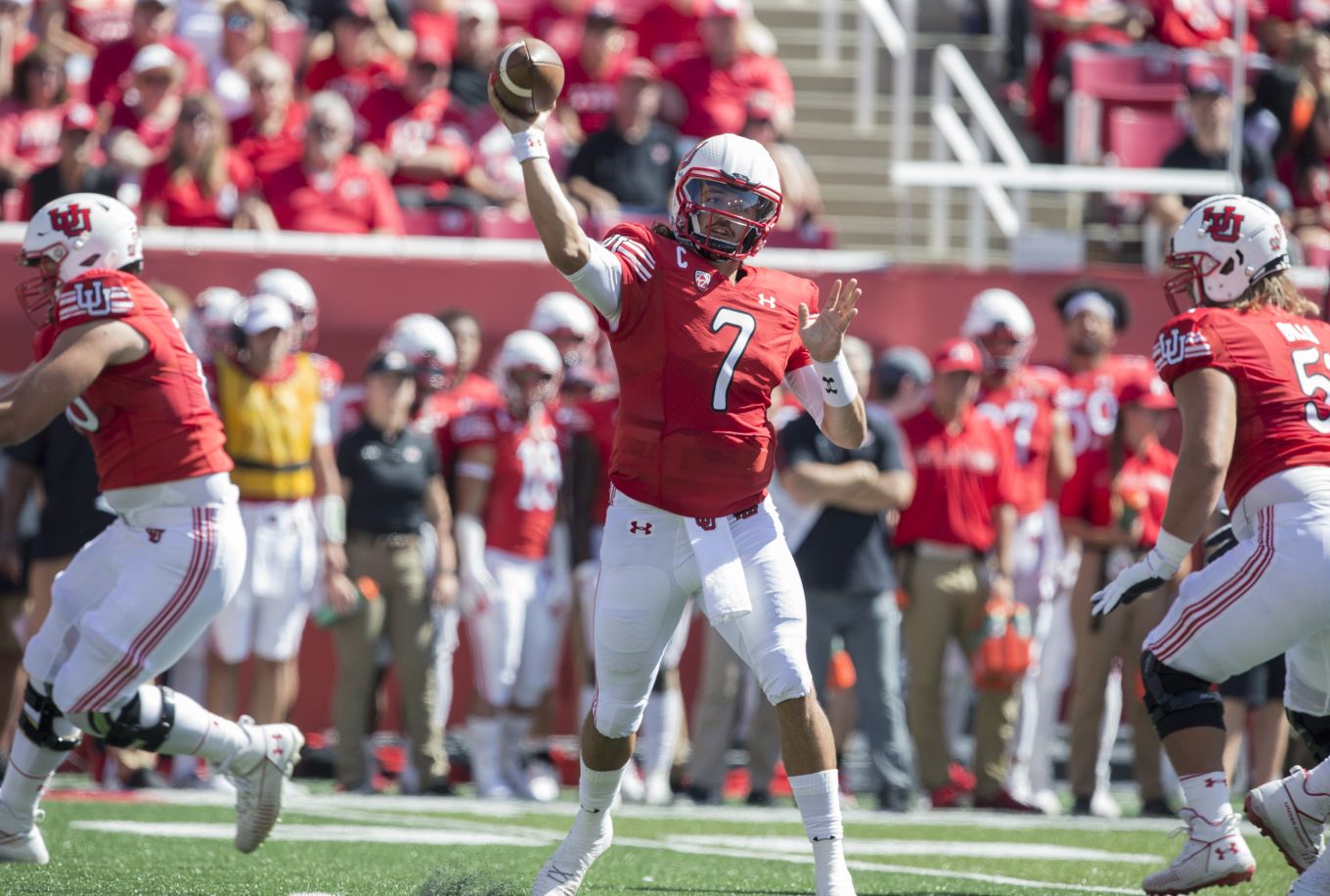 Cam Rising First Game Utah Star QB Cam Rising Leaves Game Early With Apparent Injury - Newsweek