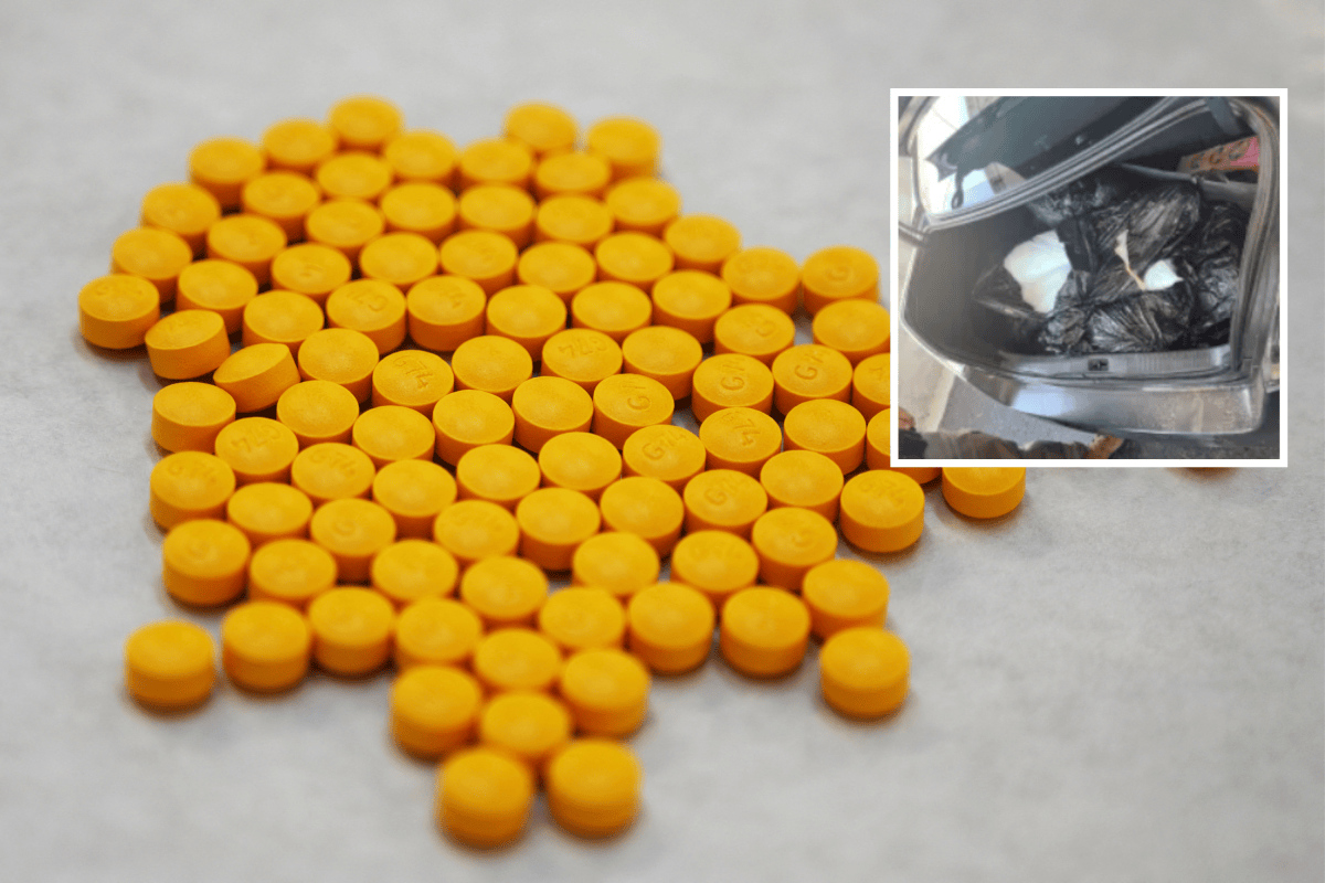 U.S.-Mexico Border Patrol Finds $1.3 million of Fentanyl in Car Trunk ...
